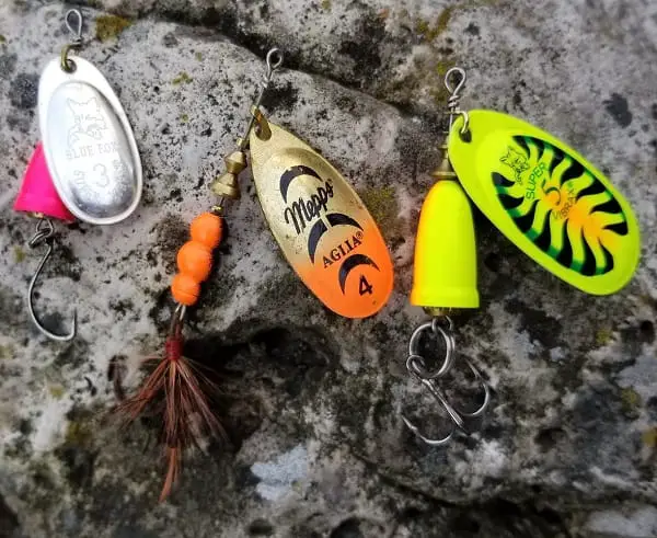 The best lure for steelhead is the spinner