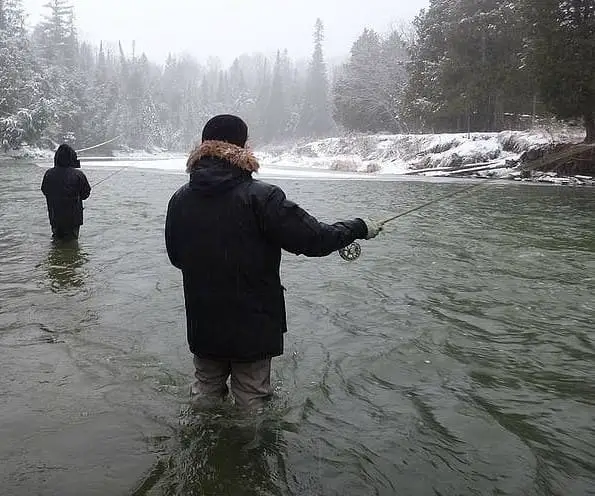 Fishing Trout In The Winter Can Be Good