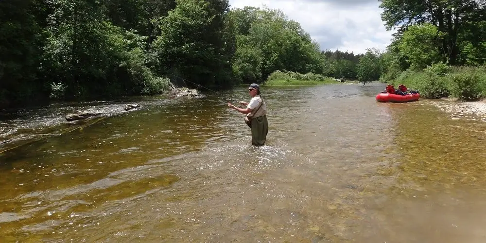 Fish Flies With Spinning Gear