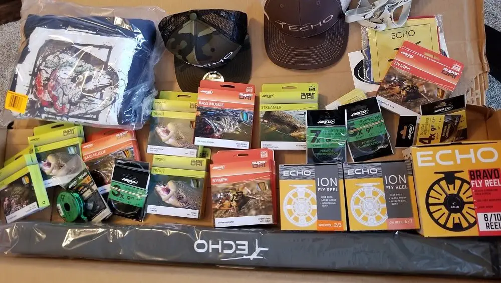 My Fly fishing order for the new season