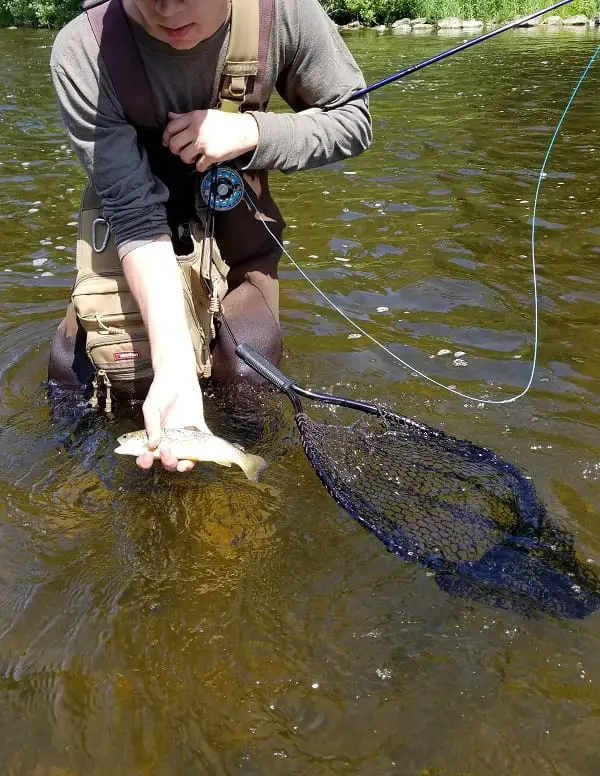 Trout Net On Lanyard