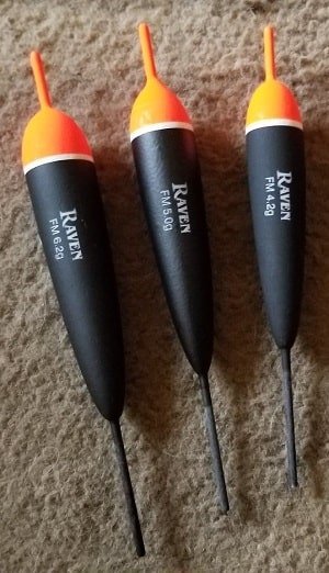 Raven FM floats For Float Fishing For trout