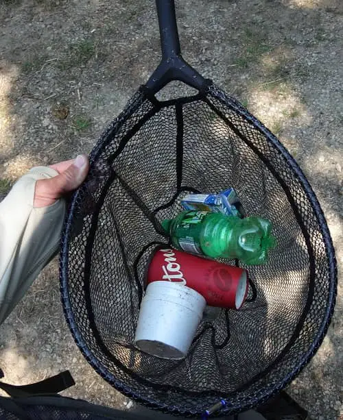 Trout Nets For Collecting Garbage