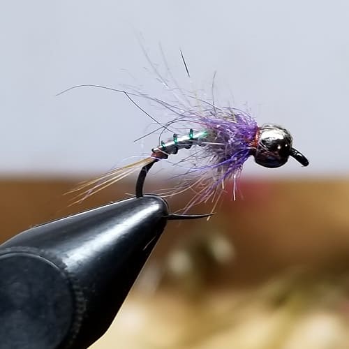 One of my 2 fly rig test flies