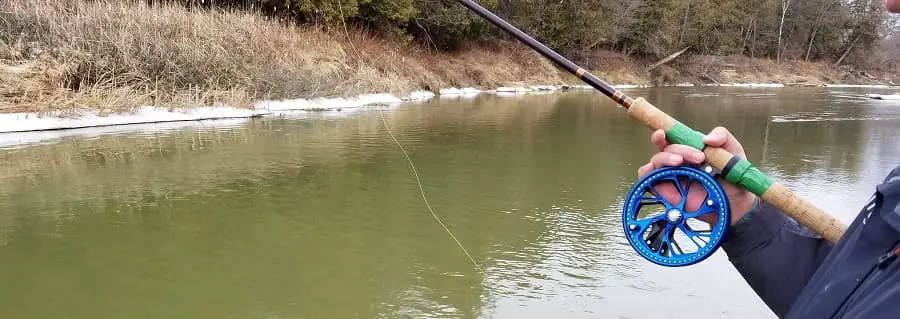 An Angler Using a $1000 dollar Kingpin reel