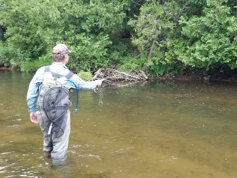 A good nymphing leader setup is important if you want to catch fish in this type of water