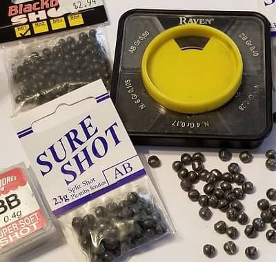 Weights for Your Float Fishing Leader Setup