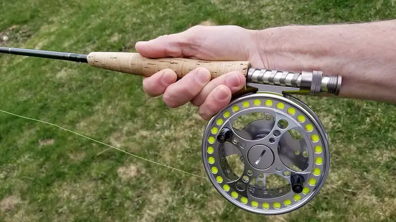 Centerpin rod and reel for Centerpin fishing for trout