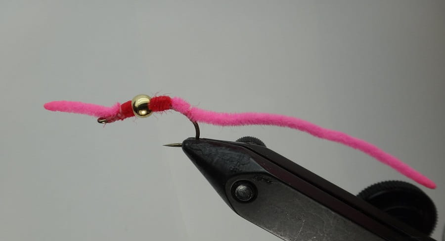 My worm pattern is deadly for steelhead and trout in the spring