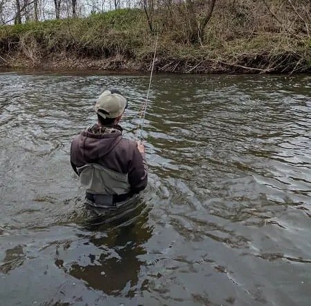 You need good river fishing gear to use when Centerpin fishing for trout