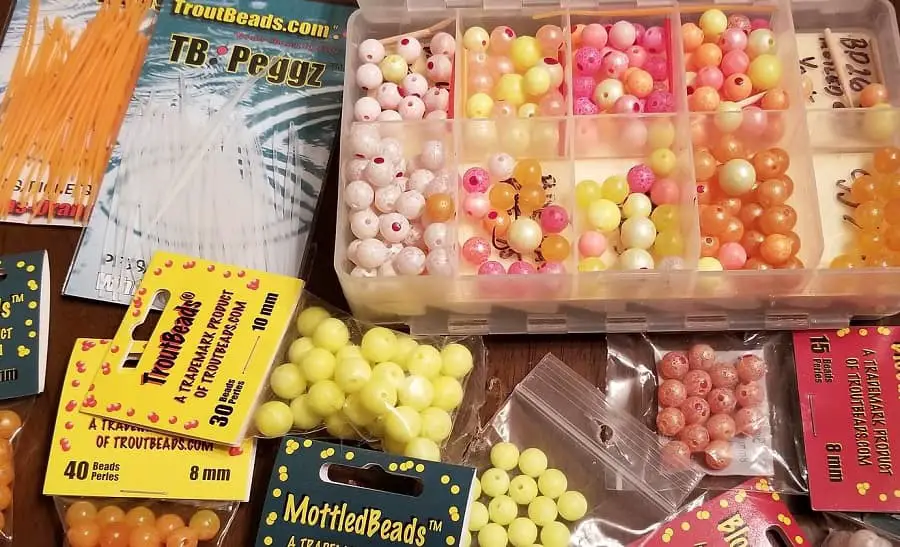 Fishing beads for trout - A great selection of beads