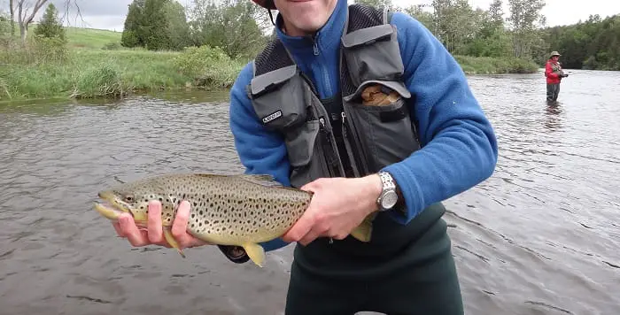 A comfortable fishing vest