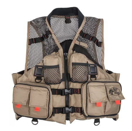 The Bass Pro Shops Tournament Fishing Mesh Life Jacket