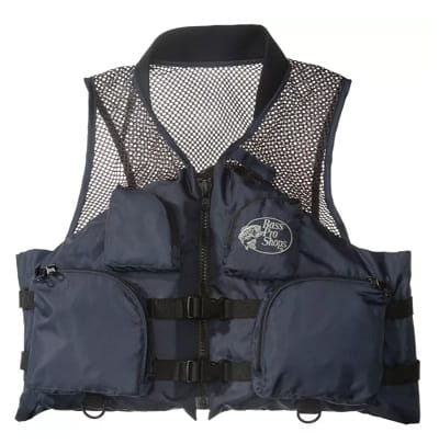 Deluxe Mesh Fishing Life Vest for Adults