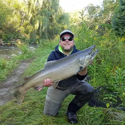 How To Fish For Great Lakes Salmon in Rivers: Guide Tactics