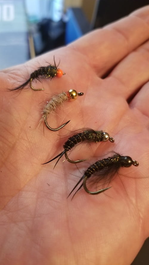 My weighted steelhead flies