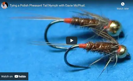 Polish Pheasant Tail Nymph For Steelhead