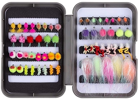 Box of best steelhead flies