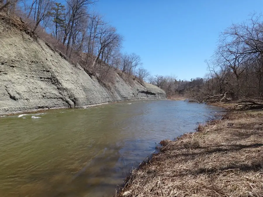 Steelhead Fishing Ohio on rivers like this