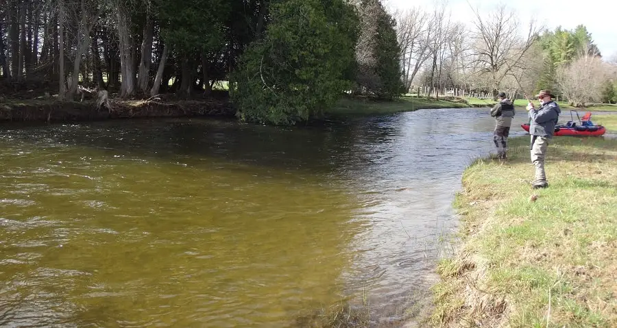 Fly fishing Ohio Steelhead