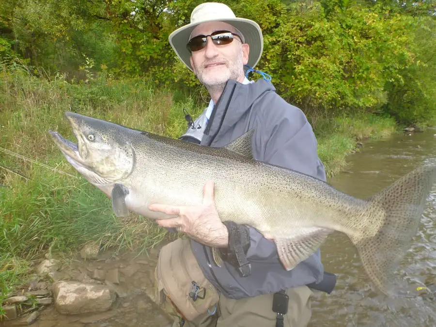 Bead fishing For Salmon