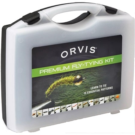 This is the Orvis Premium Fly Tying Kit which is one of the best fly tying kits available.