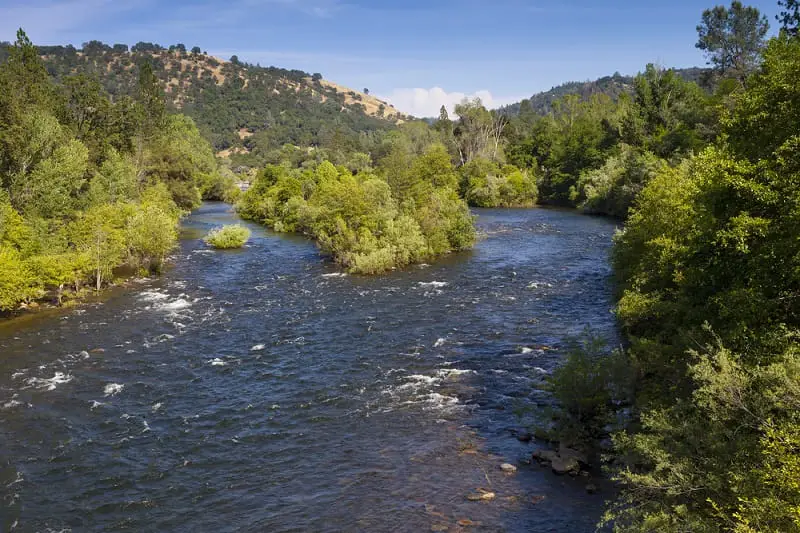 California Steelhead fishing on the South Fork of the American River