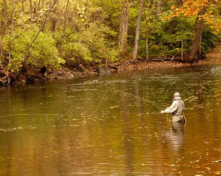 An Angler steelhead Steelhead Fishing