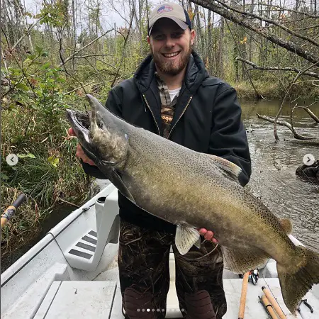 A big river salmon