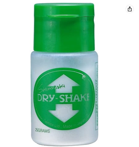 This bottle of Shimazaki Dry Shake Fly Floatant is the best dry fly floatant powder