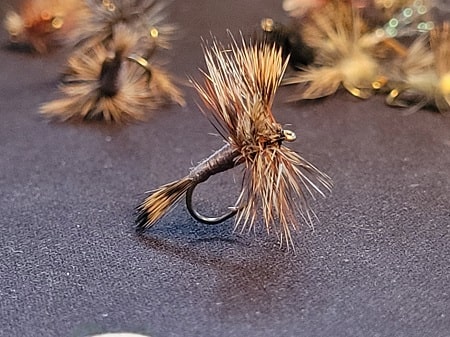 This Adams pattern is one of the best flies for trout