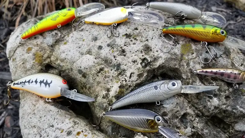 An assortment of my lures that I use when trout fishing ponds, lakes, and in reservoirs.