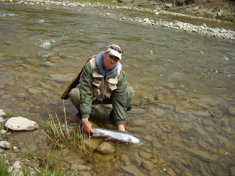 18 Mile Creek steelhead fishing is good in the spring once the water level drop and clear.