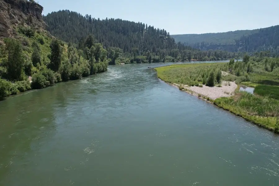 The snake River is good for steelhead fishing Oregon