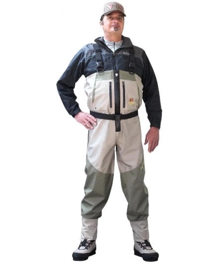 Caddis ZIPPERED DELUXE PLUS BREATHABLE STOCKINGFOOT WADER