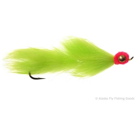 this is the Articulated Lead Eye Bunny Leech which is a good salmon fly
