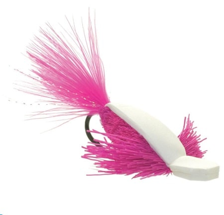 This is the Foam Top Wog fly which is a good fly for Chum salmon and Coho salmon.