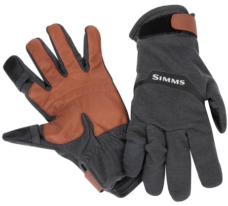 Simms Men's Lightweight Wool Flex Gloves