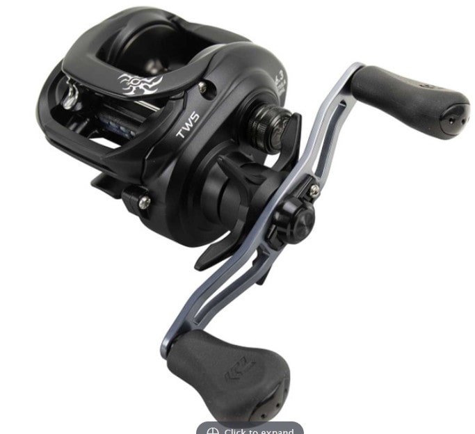 This is the Daiwa Tatula 200 which is recommended baitcasting reel for salmon fishing.