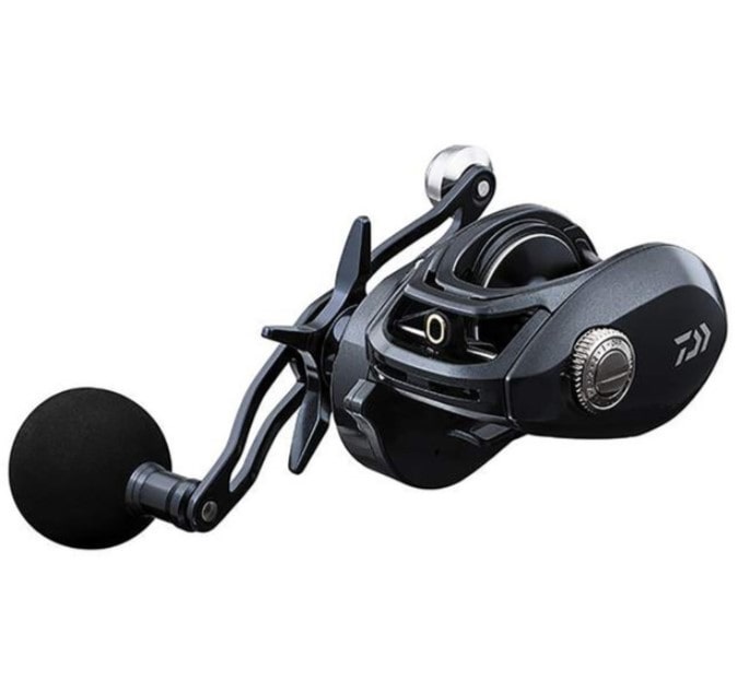 This is the Daiwa Lexa 300 which is a good Saltwater Low Profile Baitcasting Reel for salmon