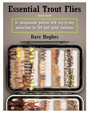 This is an image of the Essential Trout Flies book