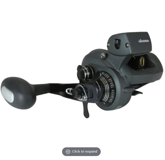 This is the OKUMA Coldwater SS 350 Low Profile Line Counter Reel which is the best Budget Line Counter Trolling Reel.
