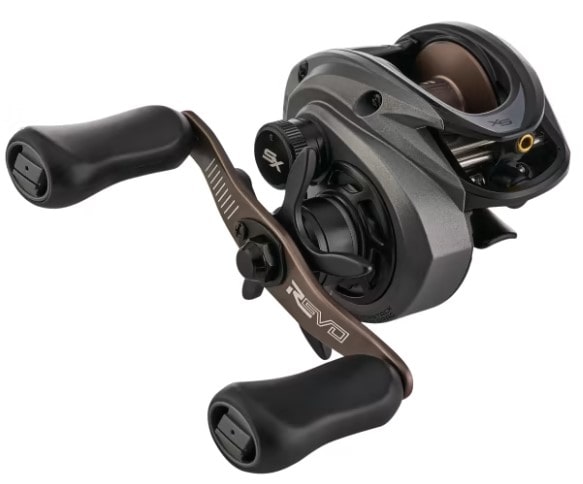 This is the Abu Garcia Revo SX which is one of the best low profile baitcasting reels for salmon fishing.