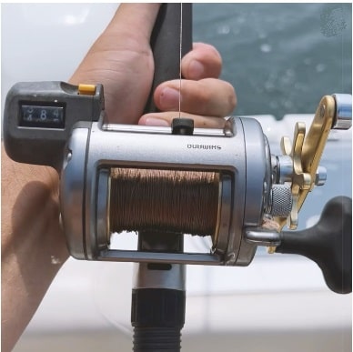 Big reels and heavy line are required for chum salmon fishing.