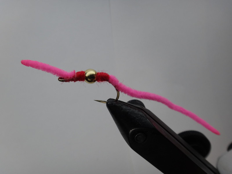 This is one of my best worm flies for steelhead and is the fly I demonstrated at fly tying seminars.