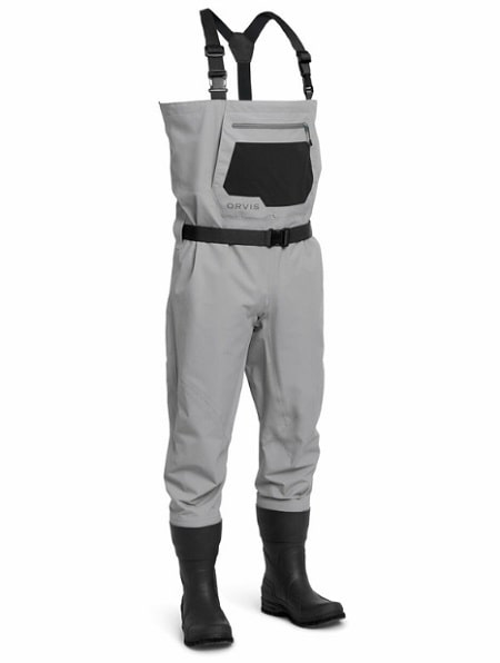 These are the Orvis boot foot waders which are one of the best steelhead winter waders.