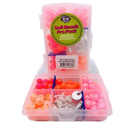 This is the BnR Tackle Soft Beads Pro Pack