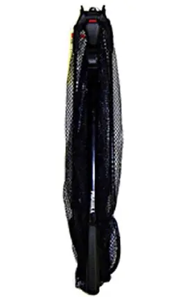 this is the Frabill Kwik-Stow Folding Net folded up.